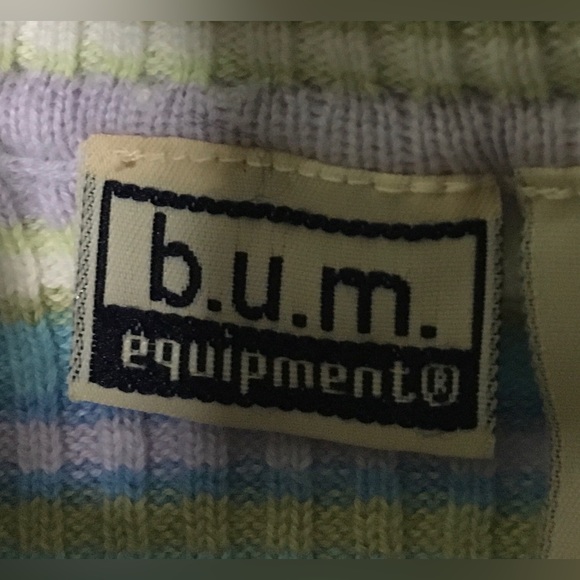 Bum Equipment - Kids Striped Turtleneck Sweater - 3T - Picture 7 of 7